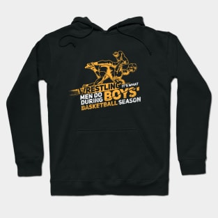 Proud Wrestler Funny Wrestle Sport Quote Gift Idea Hoodie